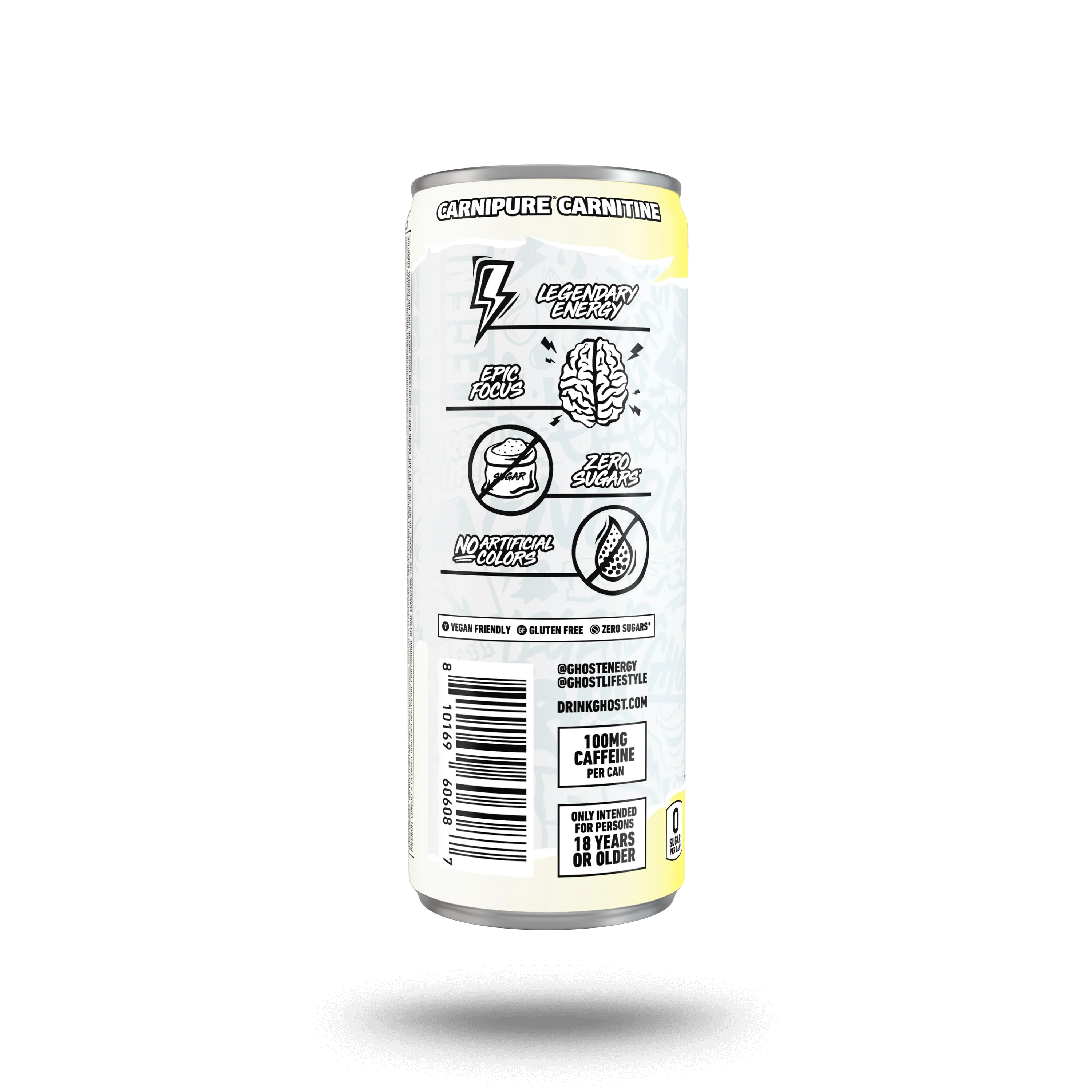 GHOST® ENERGY HALF CAN | OG COLADA HALF CAN - Image 4