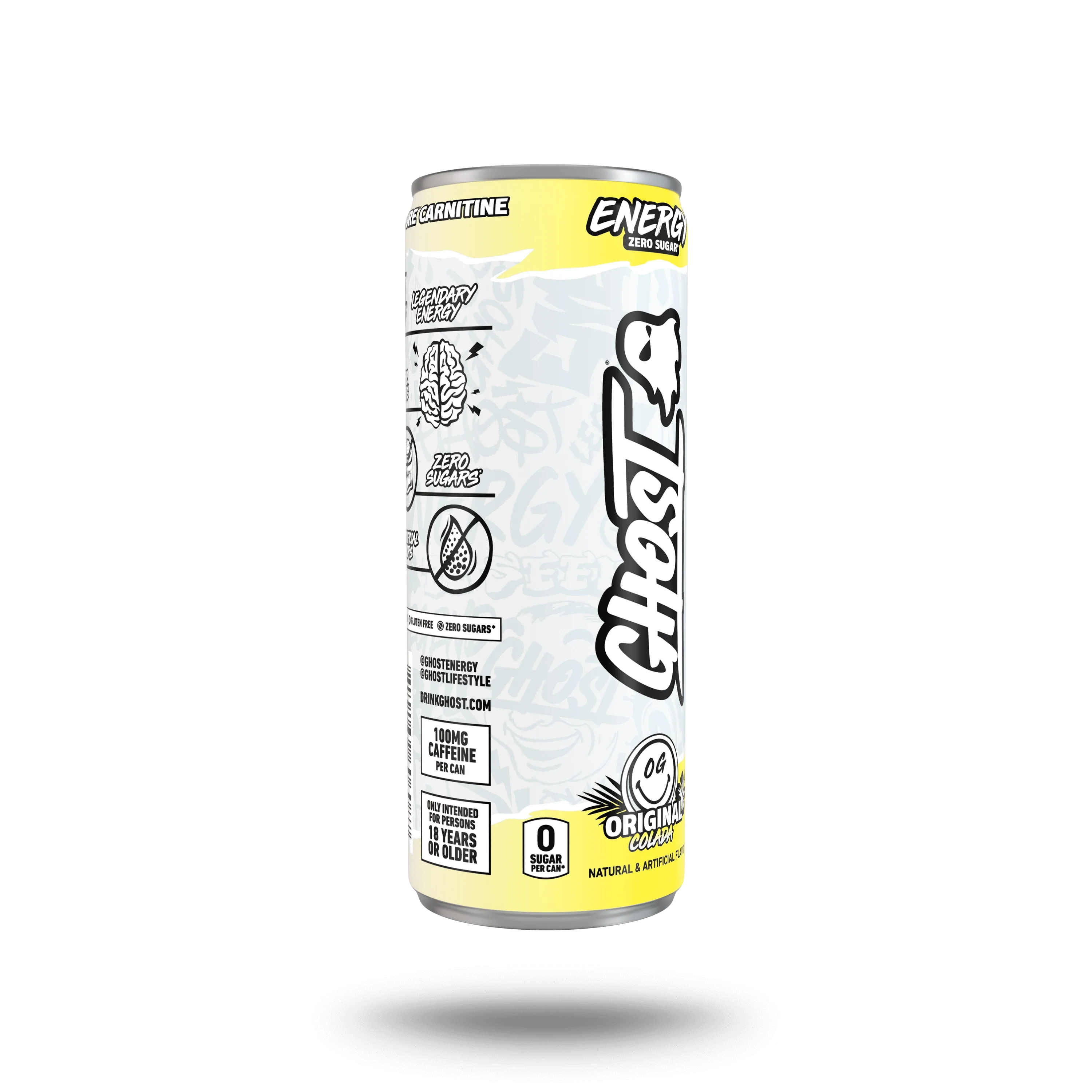 GHOST® ENERGY HALF CAN | OG COLADA HALF CAN - Image 5