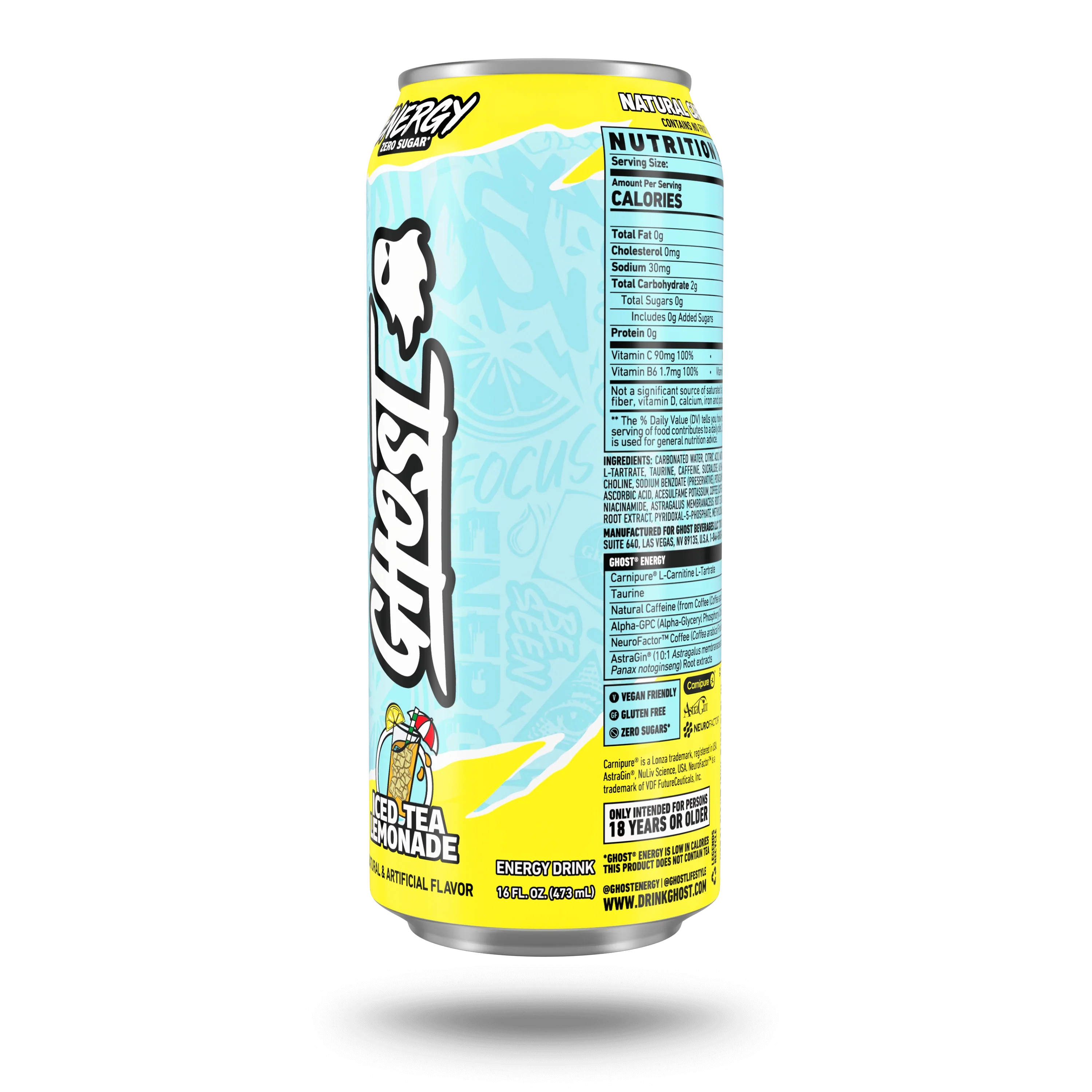 GHOST® ENERGY | ICED TEA LEMONADE - Image 2