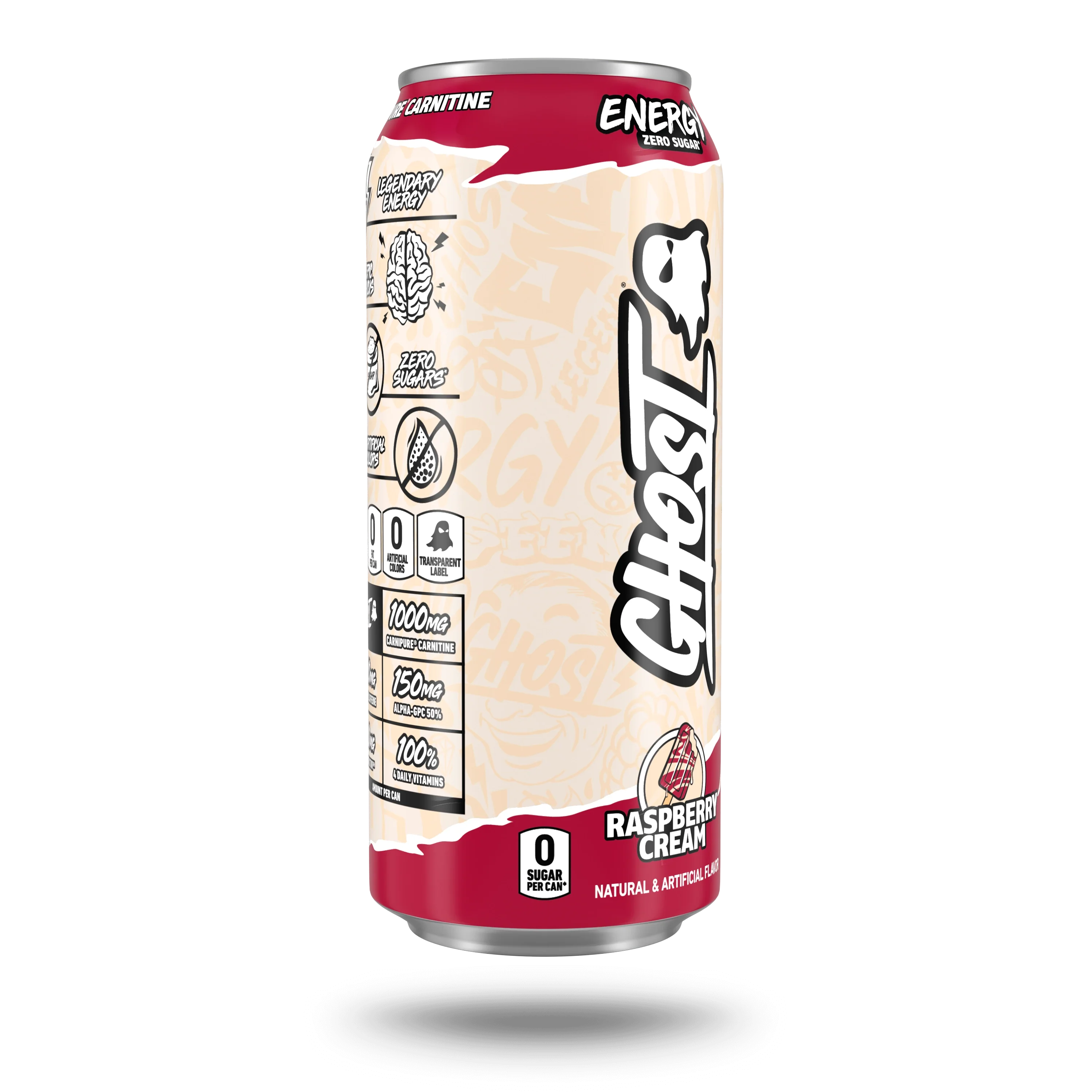 GHOST® ENERGY | RASPBERRY CREAM - Image 5