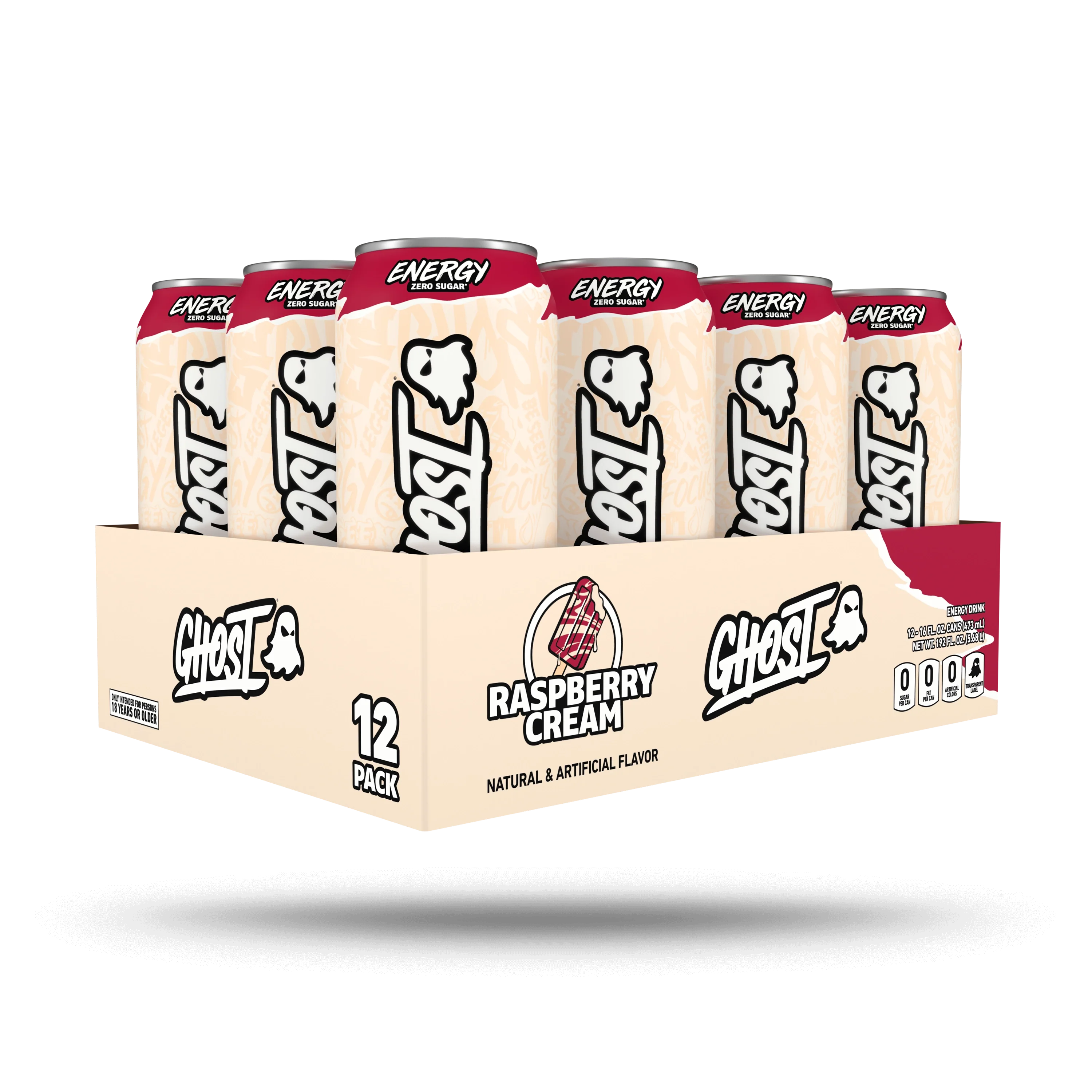 GHOST® ENERGY | RASPBERRY CREAM - Image 6