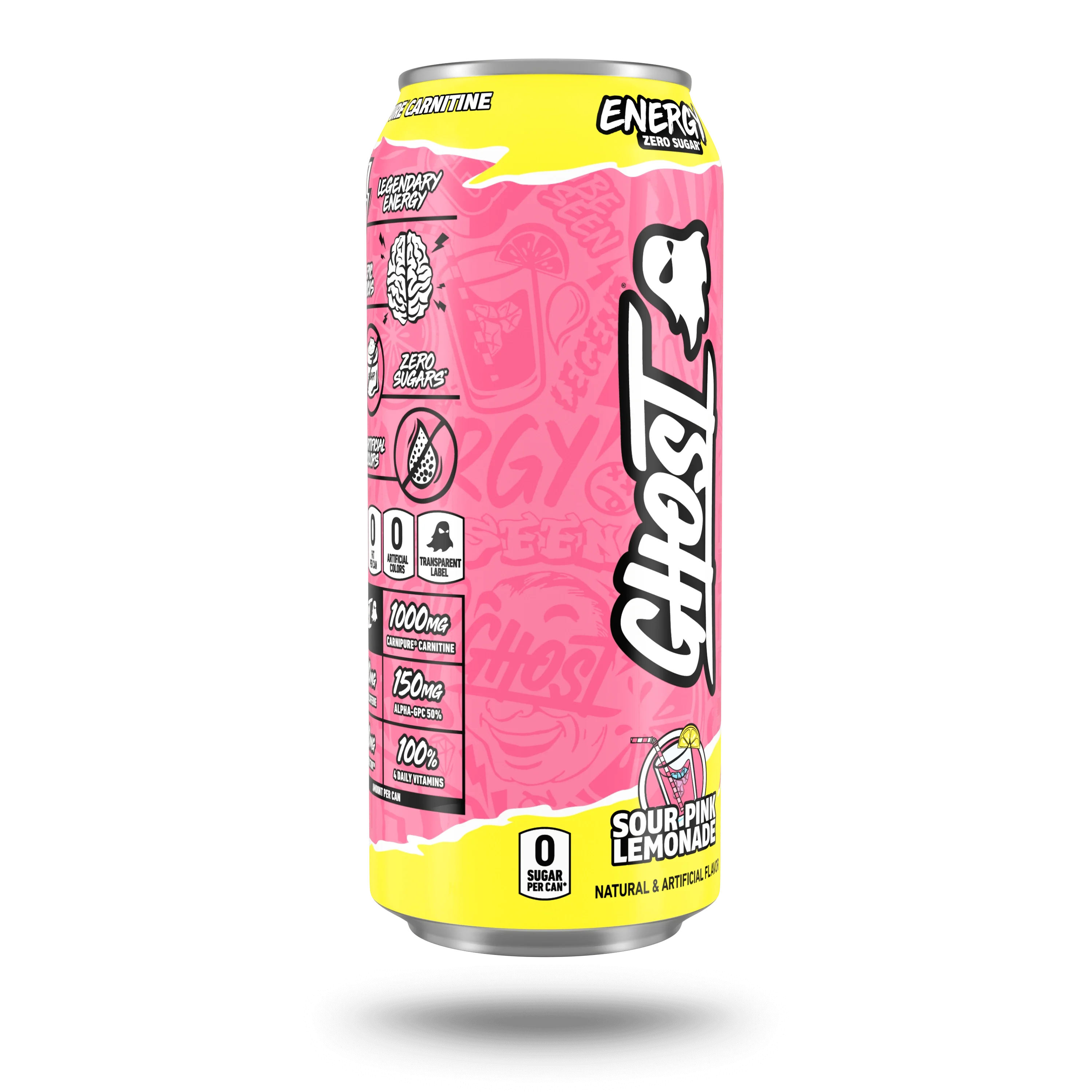 GHOST® ENERGY | SOUR PINK LEMONADE - Image 5