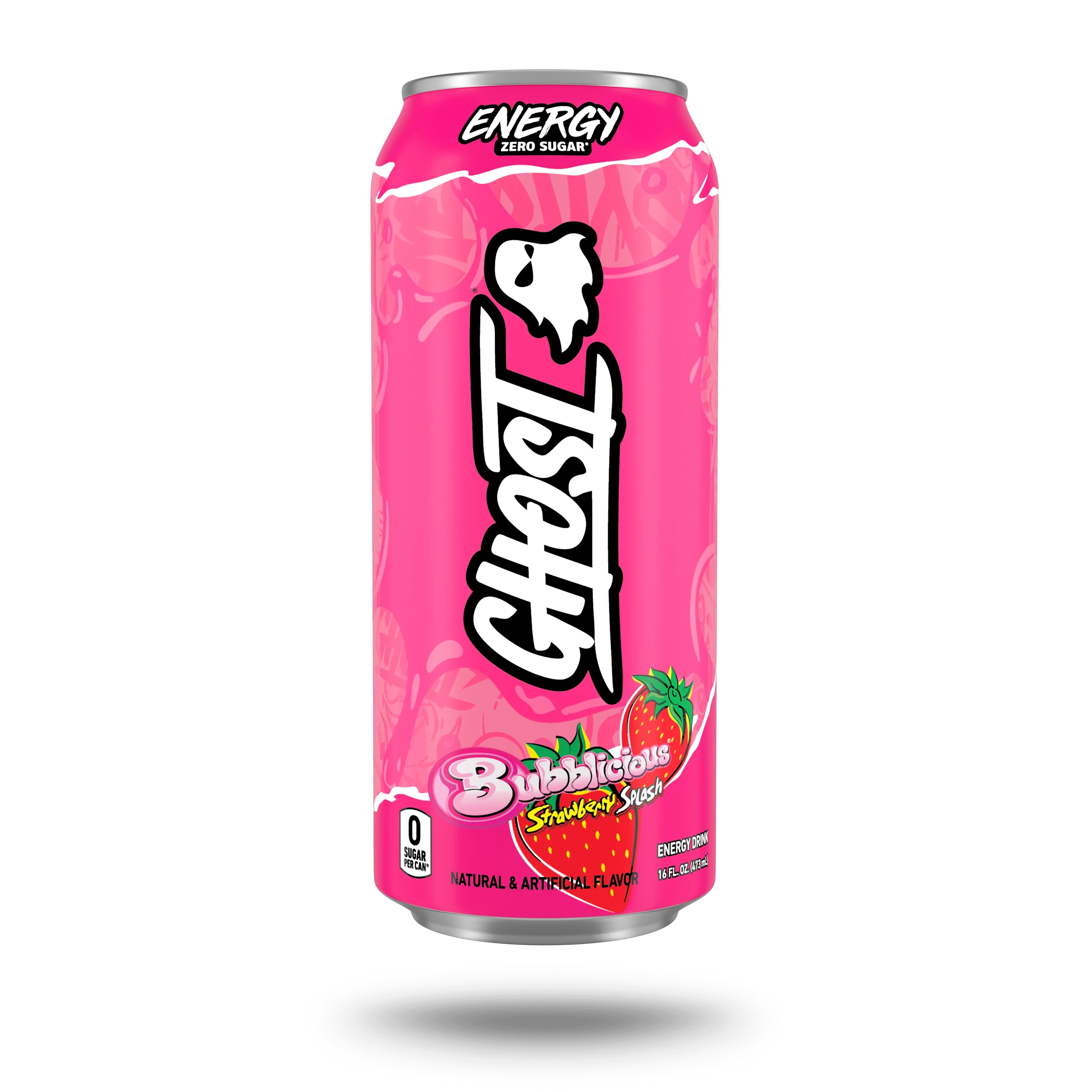 GHOST® ENERGY x BUBBLICIOUS® | BUBBLICIOUS® "STRAWBERRY SPLASH"
