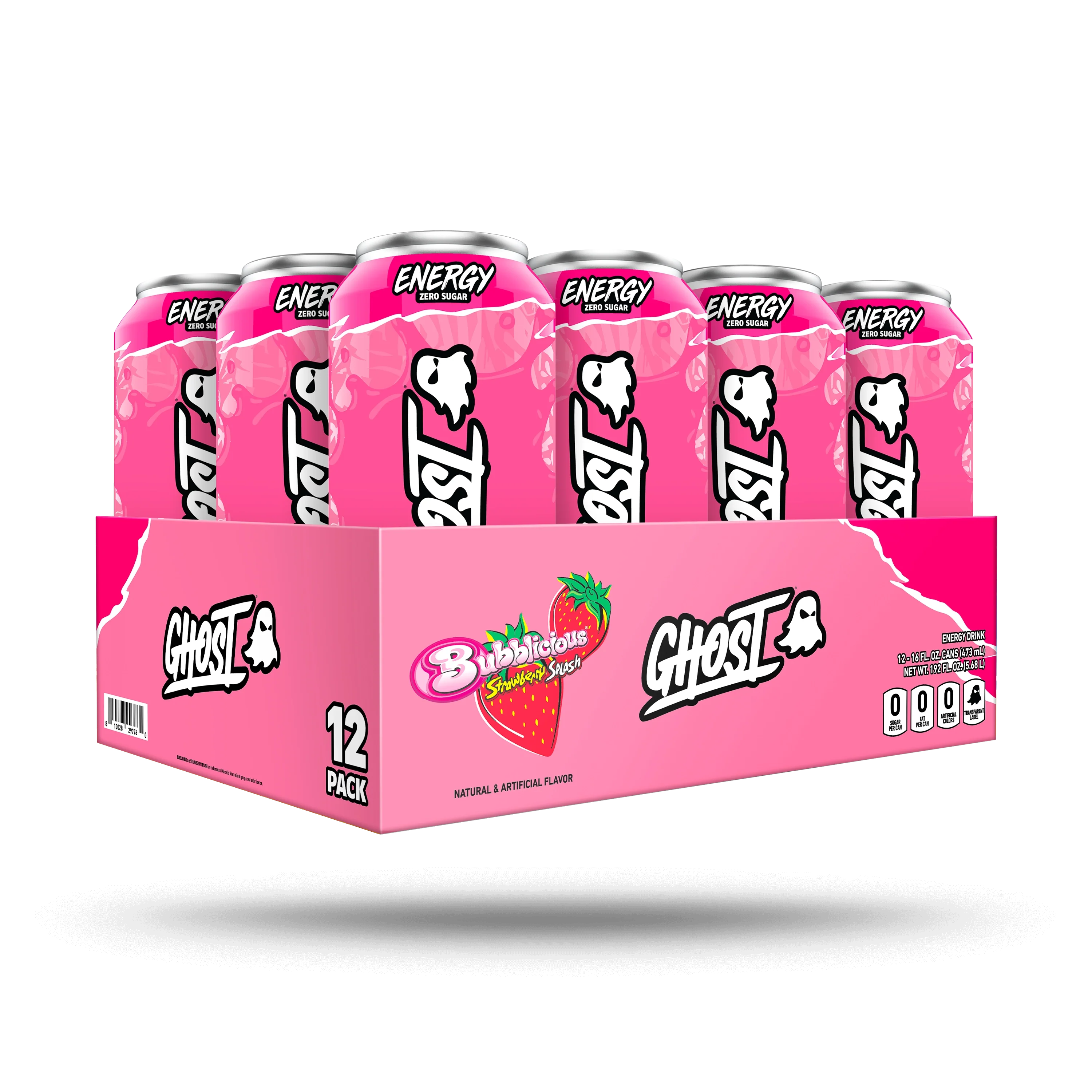 GHOST® ENERGY x BUBBLICIOUS® | BUBBLICIOUS® "STRAWBERRY SPLASH" - Image 6
