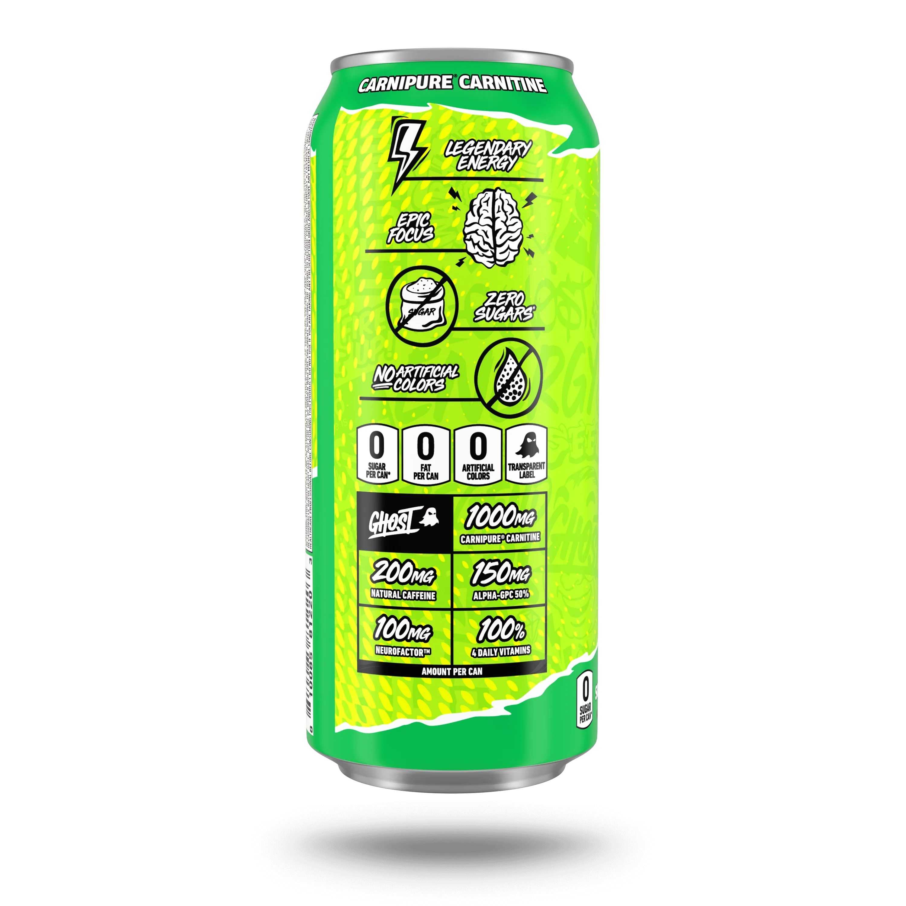 GHOST® ENERGY x WARHEADS® | WARHEADS® "SOUR GREEN APPLE" - Image 4