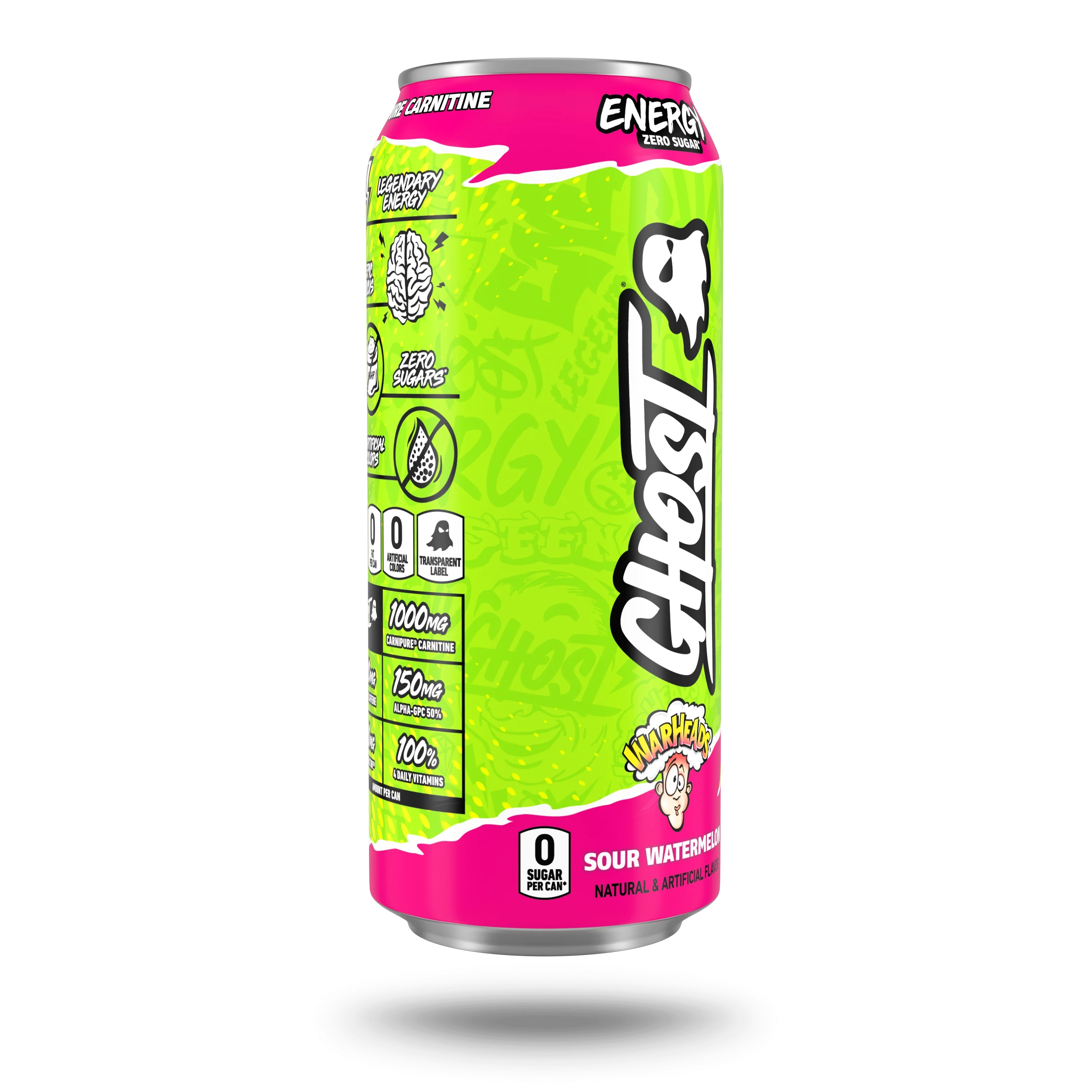 GHOST® ENERGY x WARHEADS® | WARHEADS® "SOUR WATERMELON" - Image 5