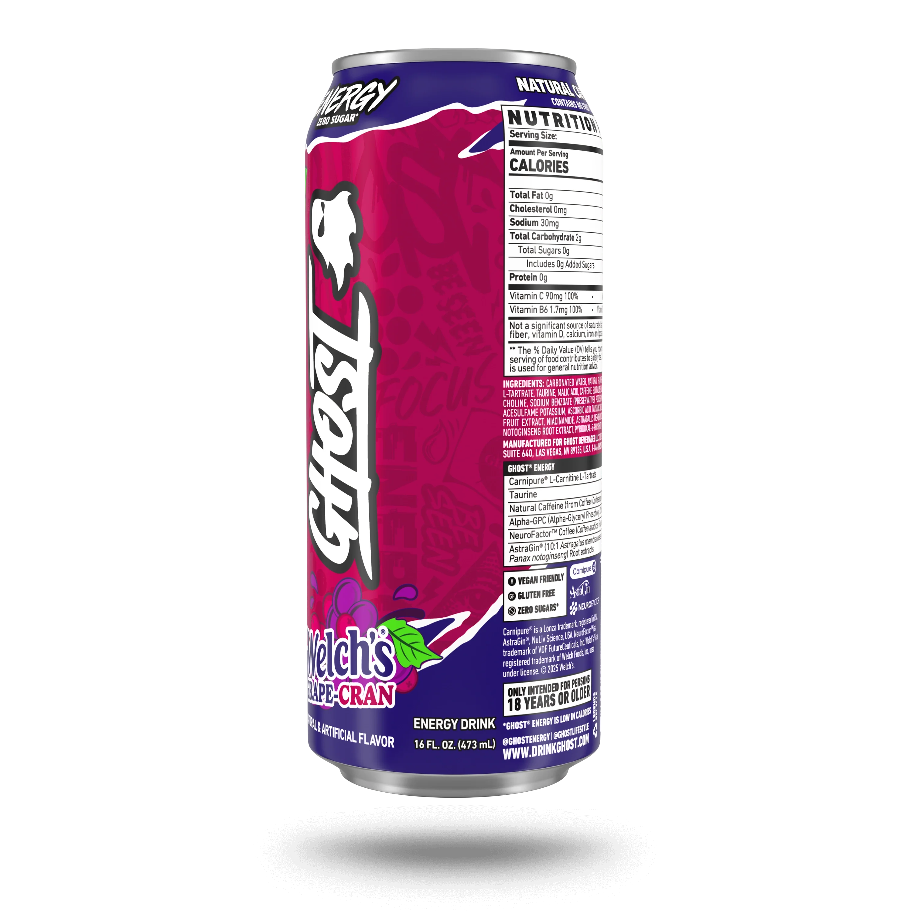 GHOST® ENERGY x WELCH'S® | WELCH'S® "GRAPE-CRAN" - Image 2