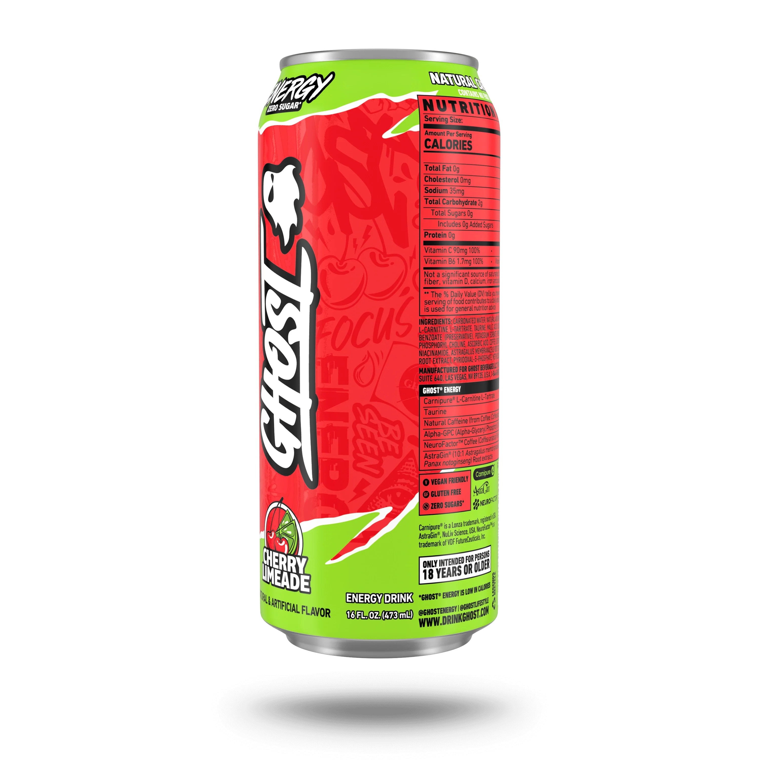 GHOST® ENERGY | CHERRY LIMEADE - Image 4
