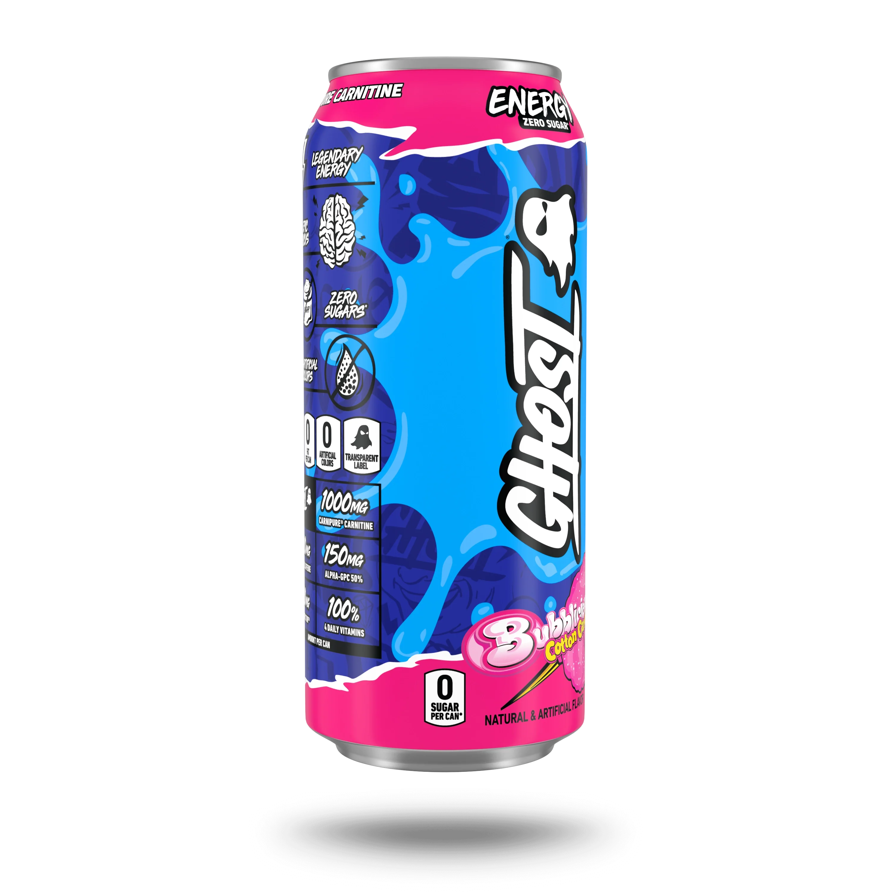 GHOST® ENERGY x BUBBLICIOUS® | BUBBLICIOUS® "COTTON CANDY" - Image 5