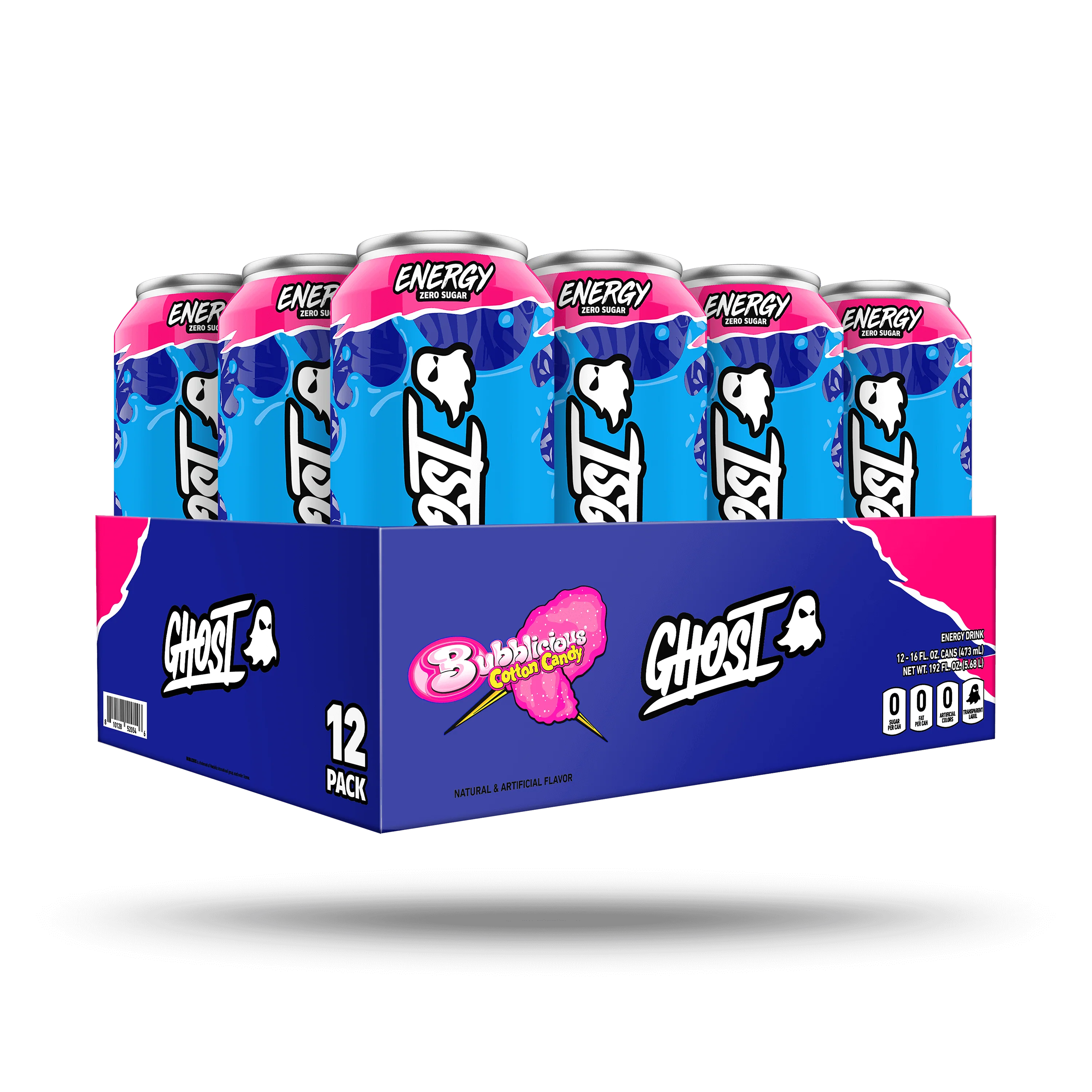 GHOST® ENERGY x BUBBLICIOUS® | BUBBLICIOUS® "COTTON CANDY" - Image 6
